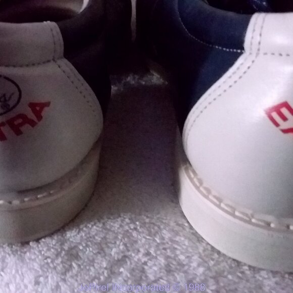 1950s Classics Saddle Bobby Sock Shoes  Navy/Camel color - Picture 5 of 10